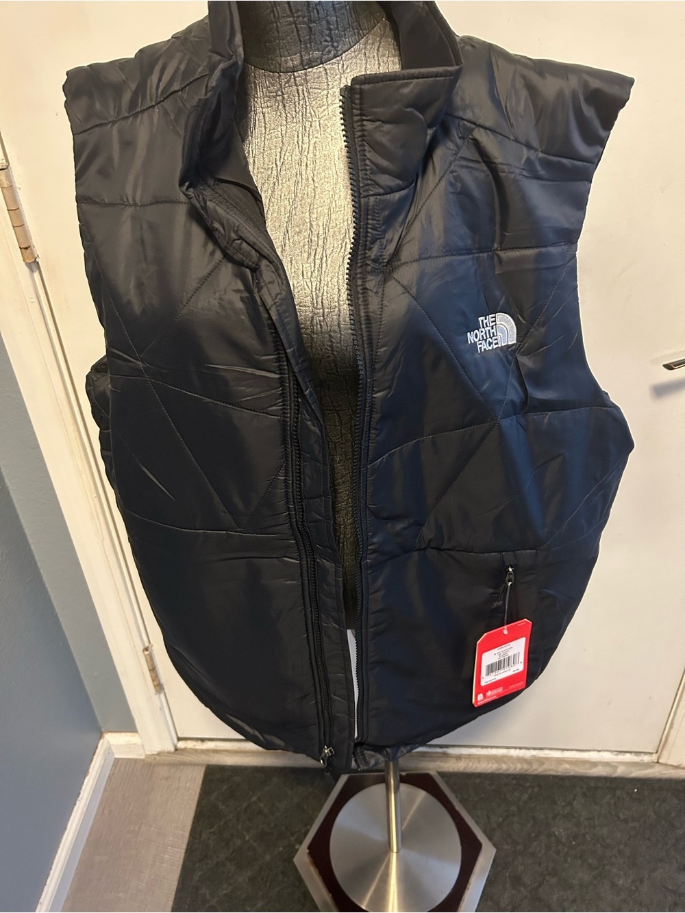 The North Face Black Quilted Puffer Vest